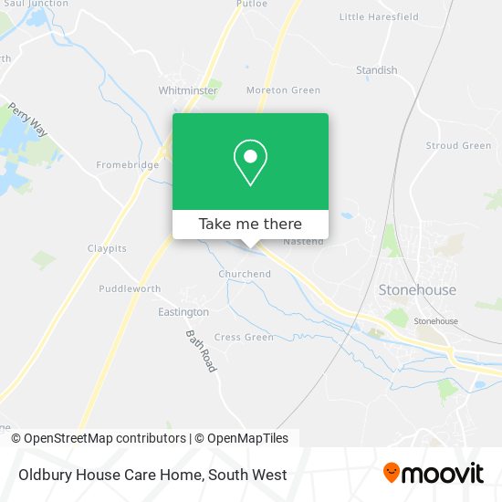 Oldbury House Care Home map