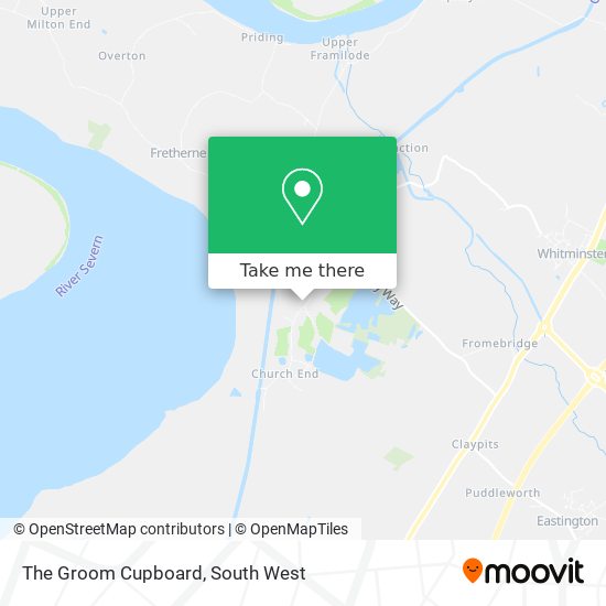 The Groom Cupboard map