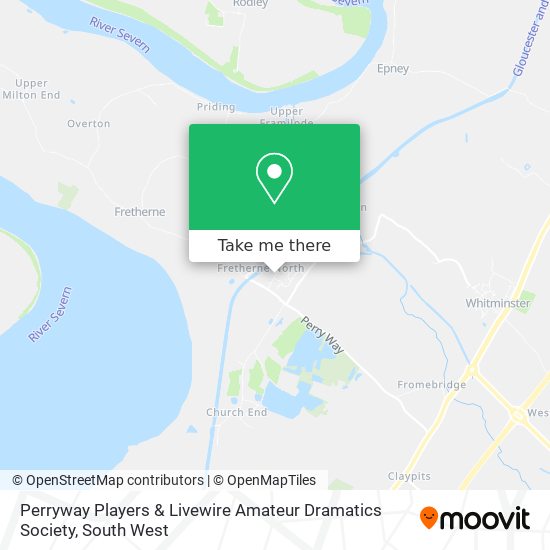 Perryway Players & Livewire Amateur Dramatics Society map