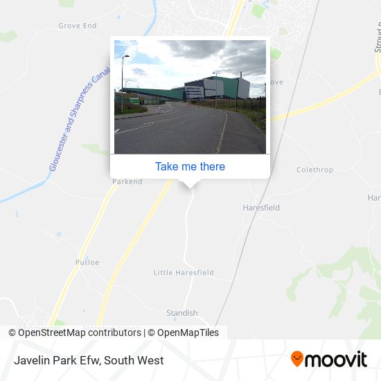 Javelin Park Efw map