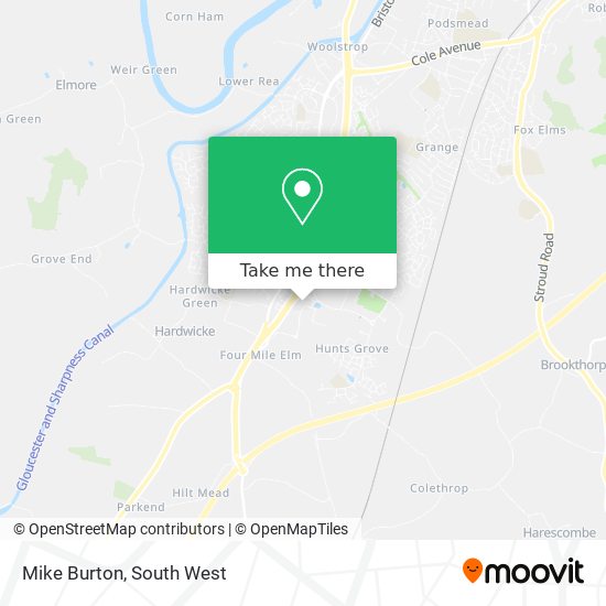 Mike Burton map