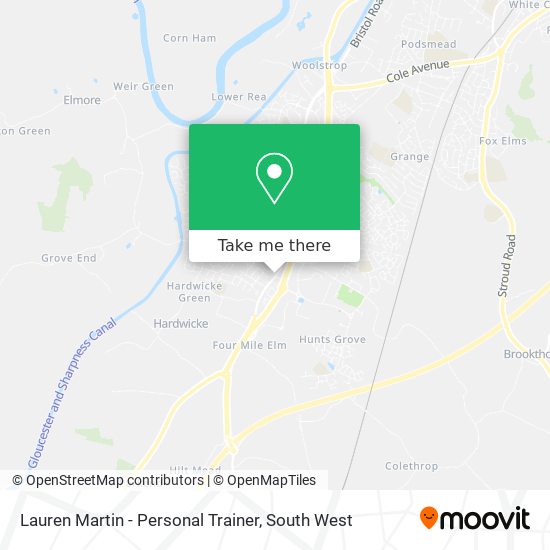 Lauren Martin - Personal Trainer map