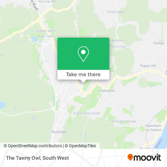 The Tawny Owl map