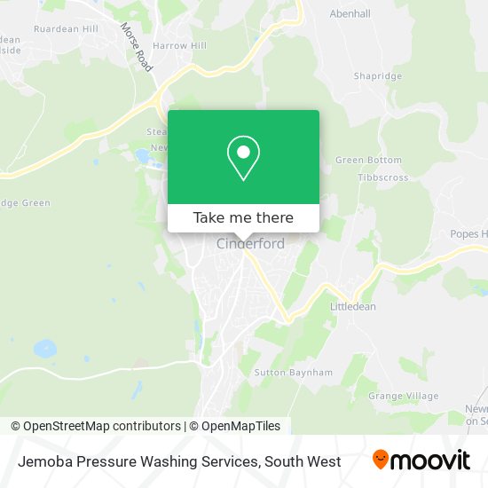 Jemoba Pressure Washing Services map