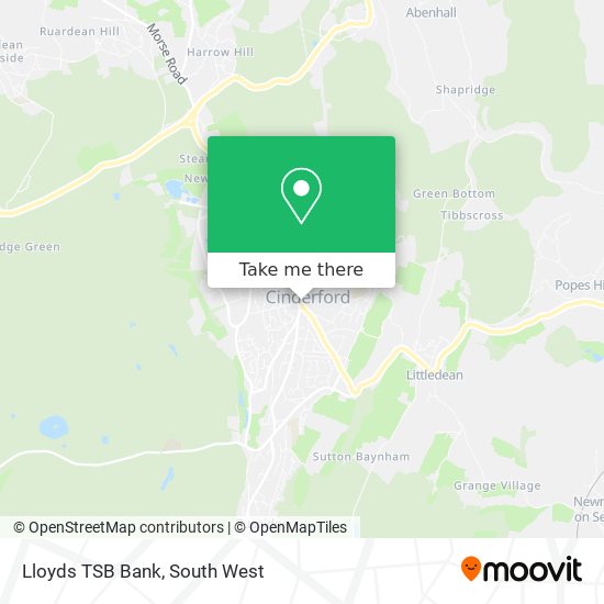 Lloyds TSB Bank map