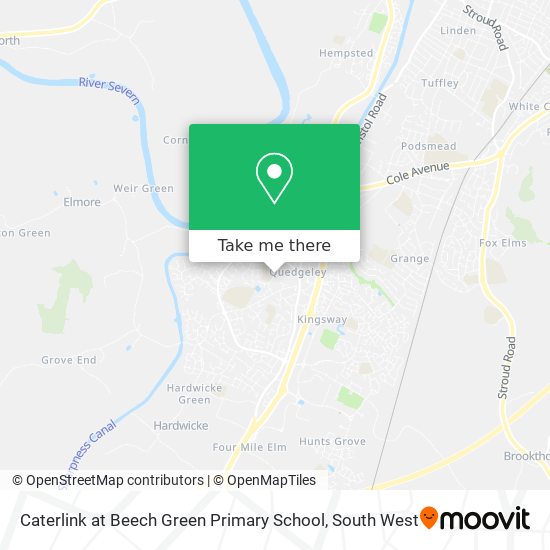 Caterlink at Beech Green Primary School map