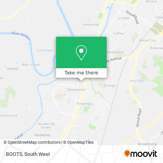 BOOTS map