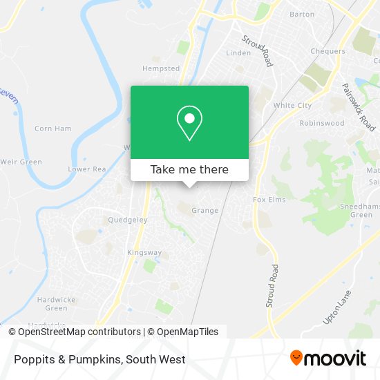 Poppits & Pumpkins map