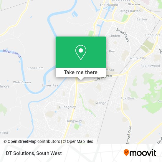 DT Solutions map