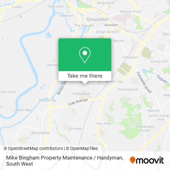 Mike Bingham Property Maintenance / Handyman map
