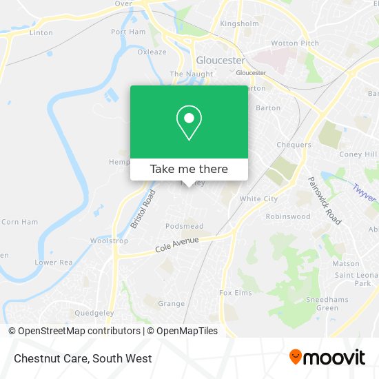 Chestnut Care map