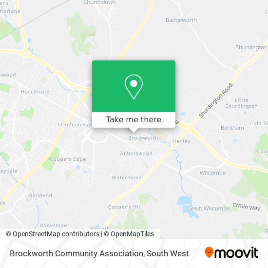 Brockworth Community Association map