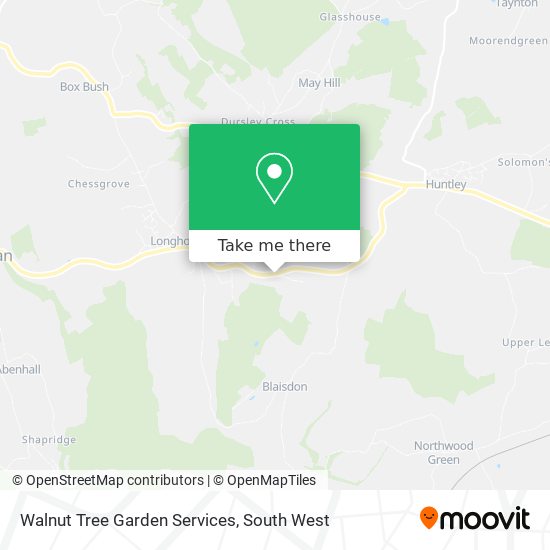 Walnut Tree Garden Services map