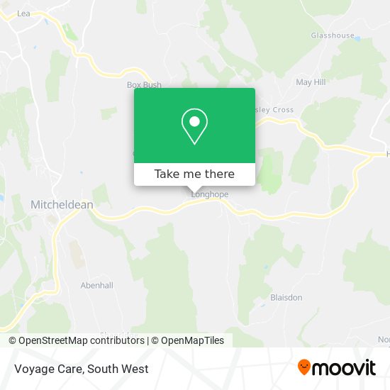 Voyage Care map