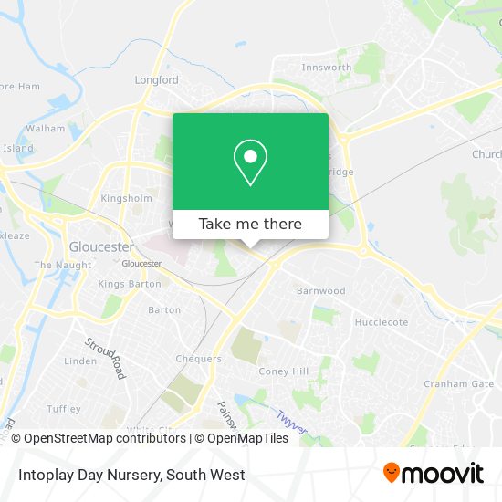 Intoplay Day Nursery map