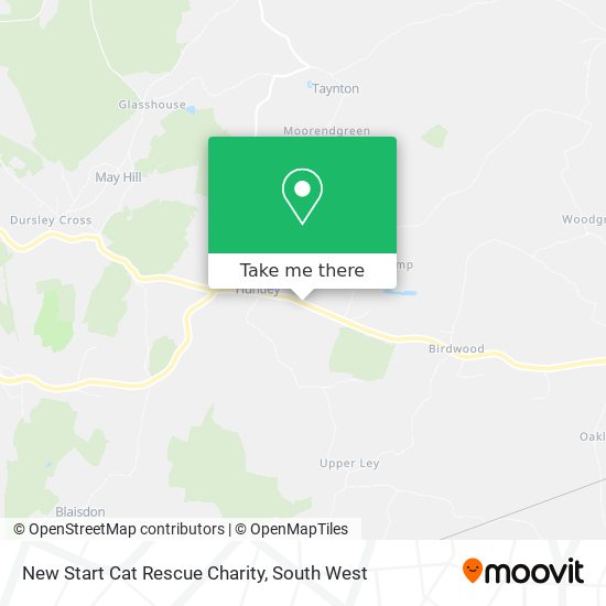 New Start Cat Rescue Charity map