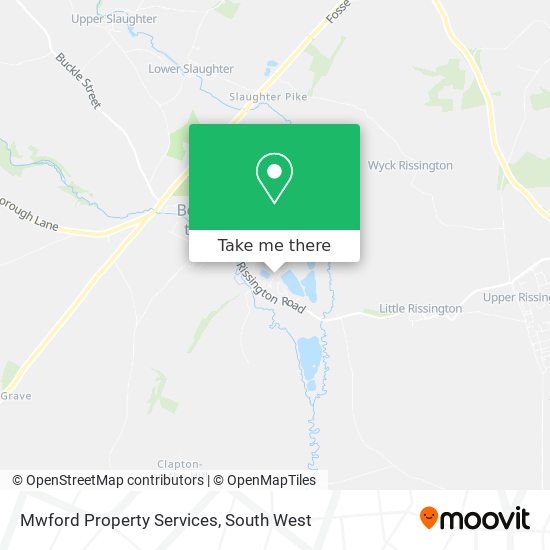 Mwford Property Services map
