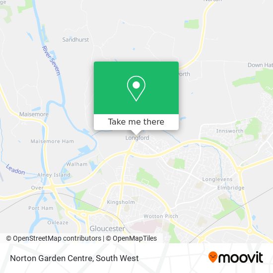 Norton Garden Centre map