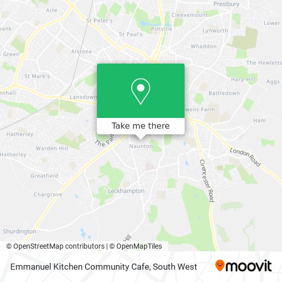 Emmanuel Kitchen Community Cafe map
