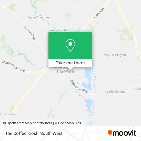 The Coffee Kiosk map