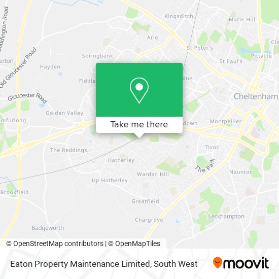 Eaton Property Maintenance Limited map