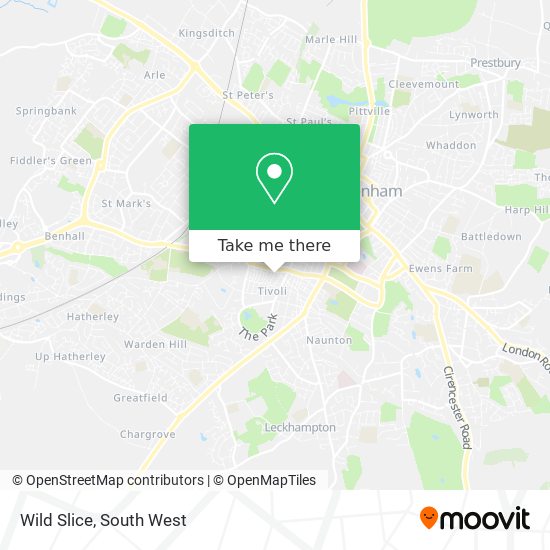 Wild Slice map