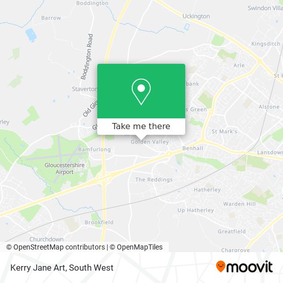 Kerry Jane Art map