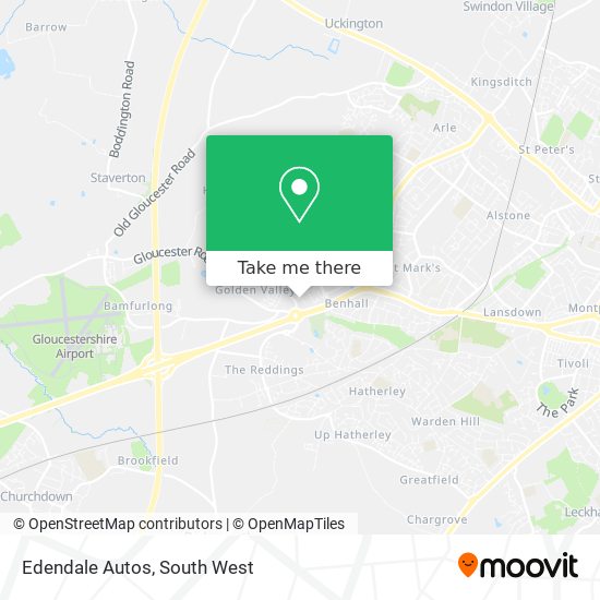Edendale Autos map