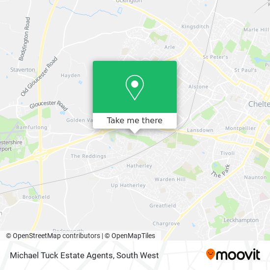 Michael Tuck Estate Agents map