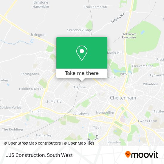 JJS Construction map