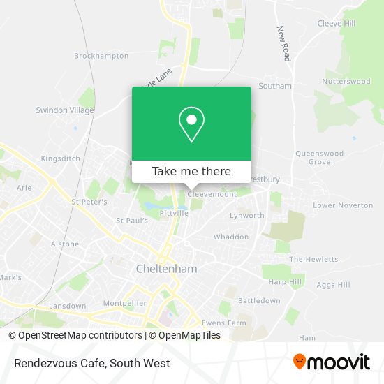 Rendezvous Cafe map
