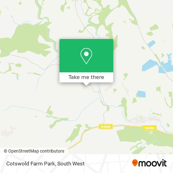 Cotswold Farm Park map