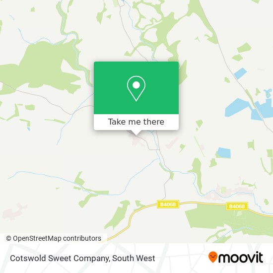 Cotswold Sweet Company map