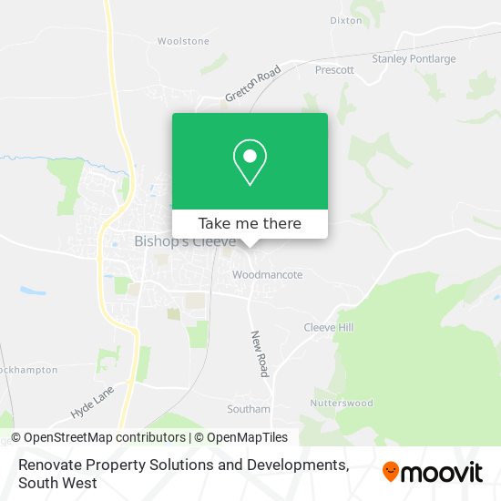 Renovate Property Solutions and Developments map