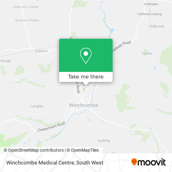 Winchcombe Medical Centre map