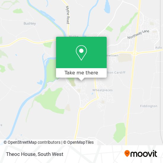 Theoc House map
