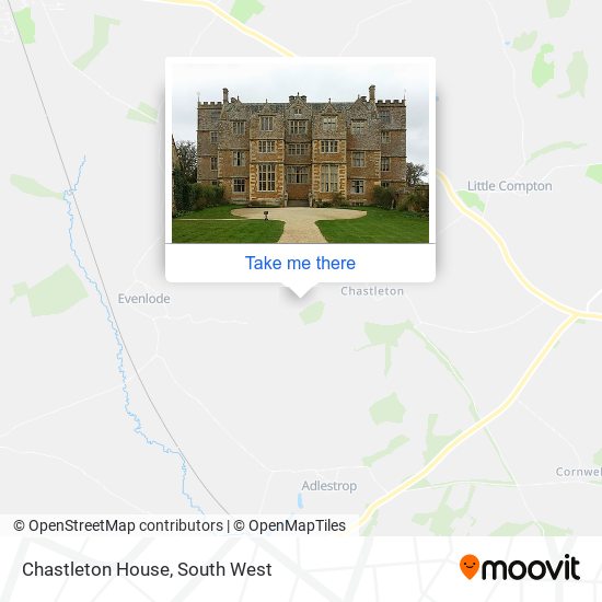 Chastleton House map
