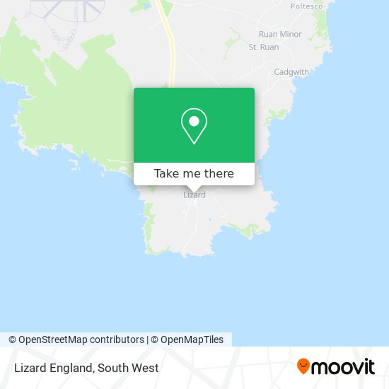 Lizard England map