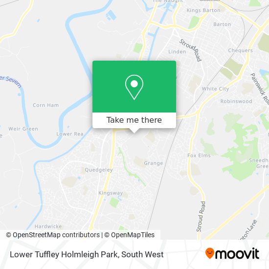 Lower Tuffley Holmleigh Park map