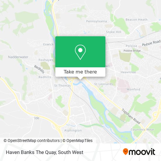 Haven Banks The Quay map