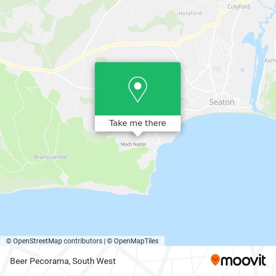 Beer Pecorama map