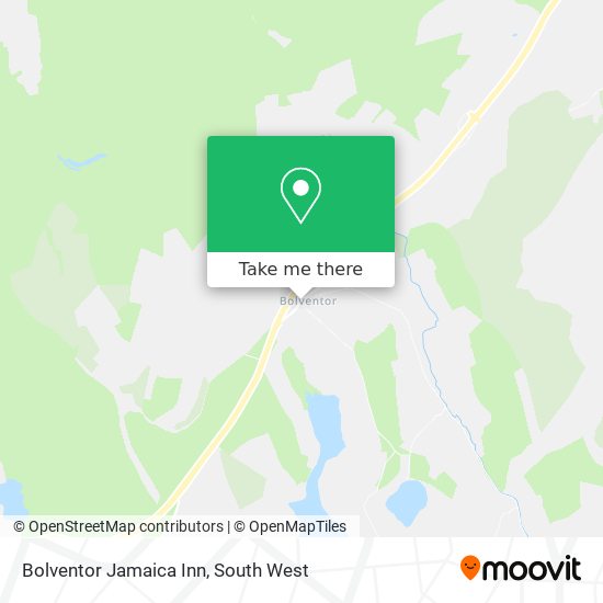 Bolventor Jamaica Inn map