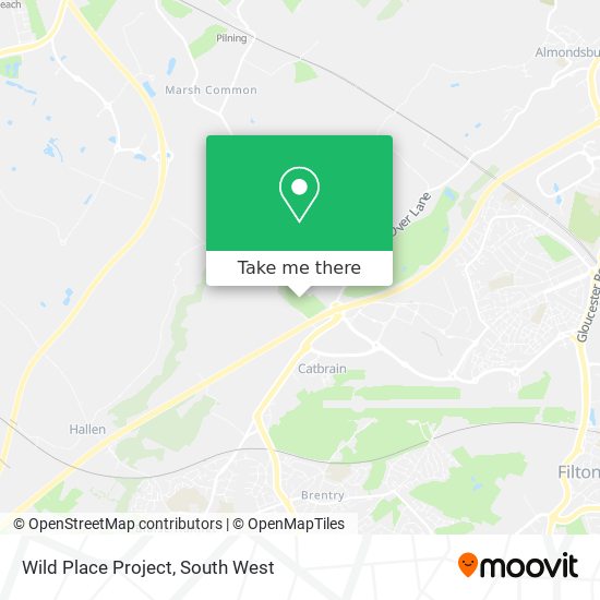 Wild Place Project map