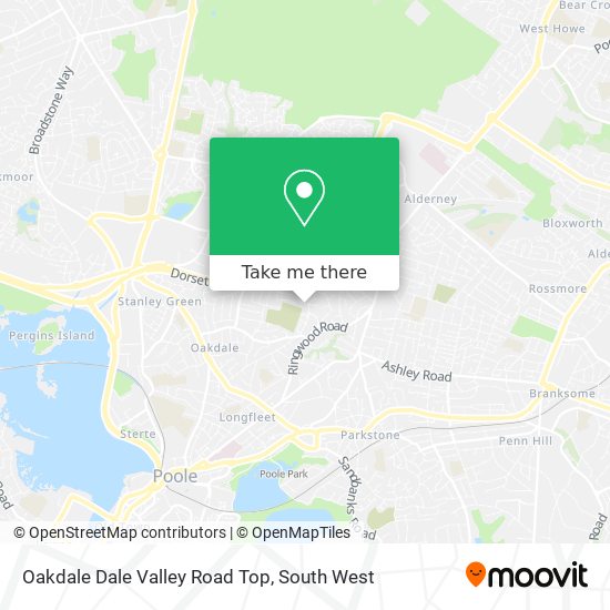 Oakdale Dale Valley Road Top map