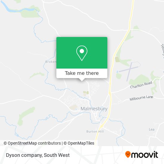 Dyson company map
