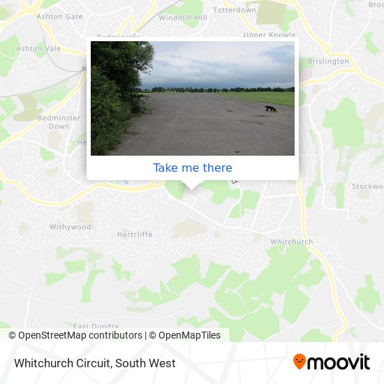 Whitchurch Circuit map