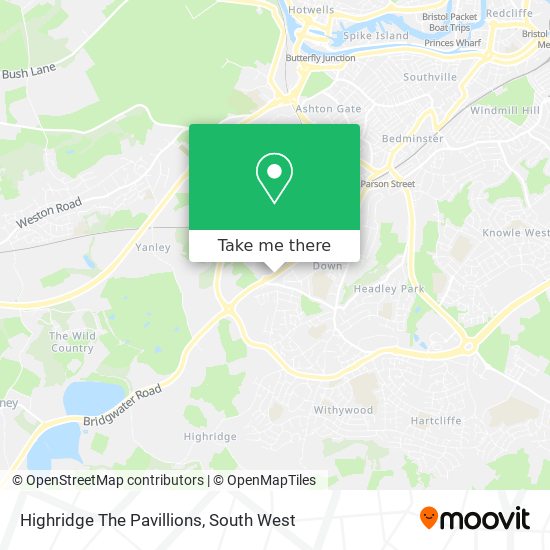 Highridge The Pavillions map