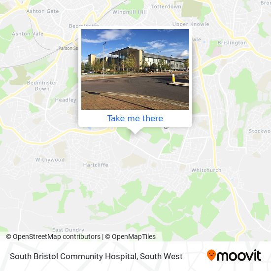 South Bristol Community Hospital map