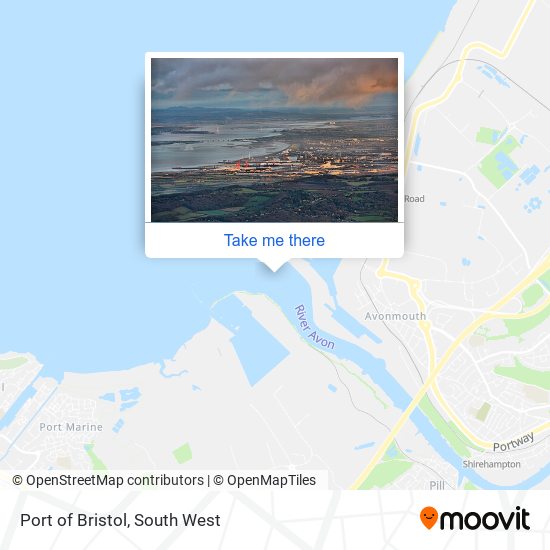 Port of Bristol map