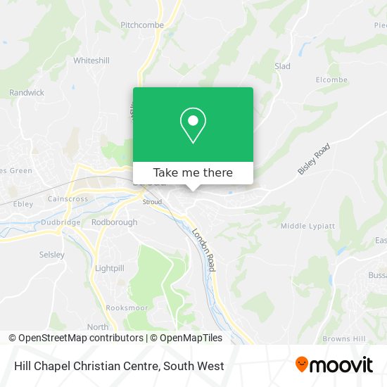 Hill Chapel Christian Centre map